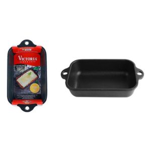 Asadera Victoria Hierro Esmaltado 18x11.5cm C/asas Kirkor