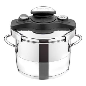 Olla A Presión 8 Lts Triple Fondo Acero Inox