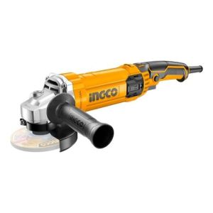 Amoladora Angular 4 1/2 1100w Ingco Ag110038 Mod Nuevo. Hnt Color Amarillo