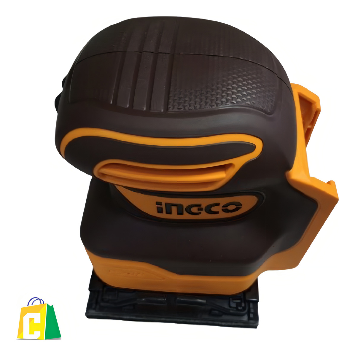 Lijadora Orbital Ingco P20s 110 X 100mm A Batería - Marrón Oscuro - Imagen 7