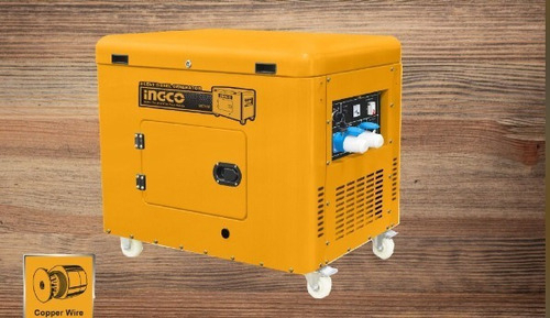 Generador 8.0 Kw Diesel Silencioso 8kw 13hp Ingco Gse80001 - Imagen 3