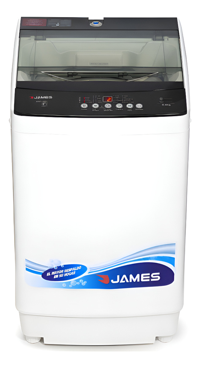 Lavarropas James Wmt680 6kg Carga Superior Centrifugado