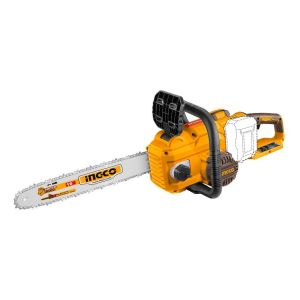 Motosierra Ingco S/carbones, Funciona Con 2 Baterías Color Naranja Claro