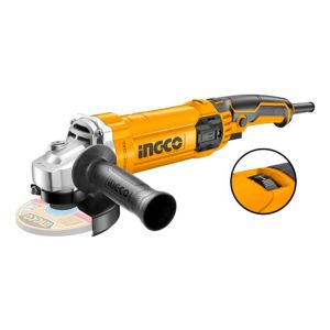 Amoladora Angular 4 1/2 Ingco Ag85038 850w - Tyt Color Amarillo Frecuencia 50/60hz