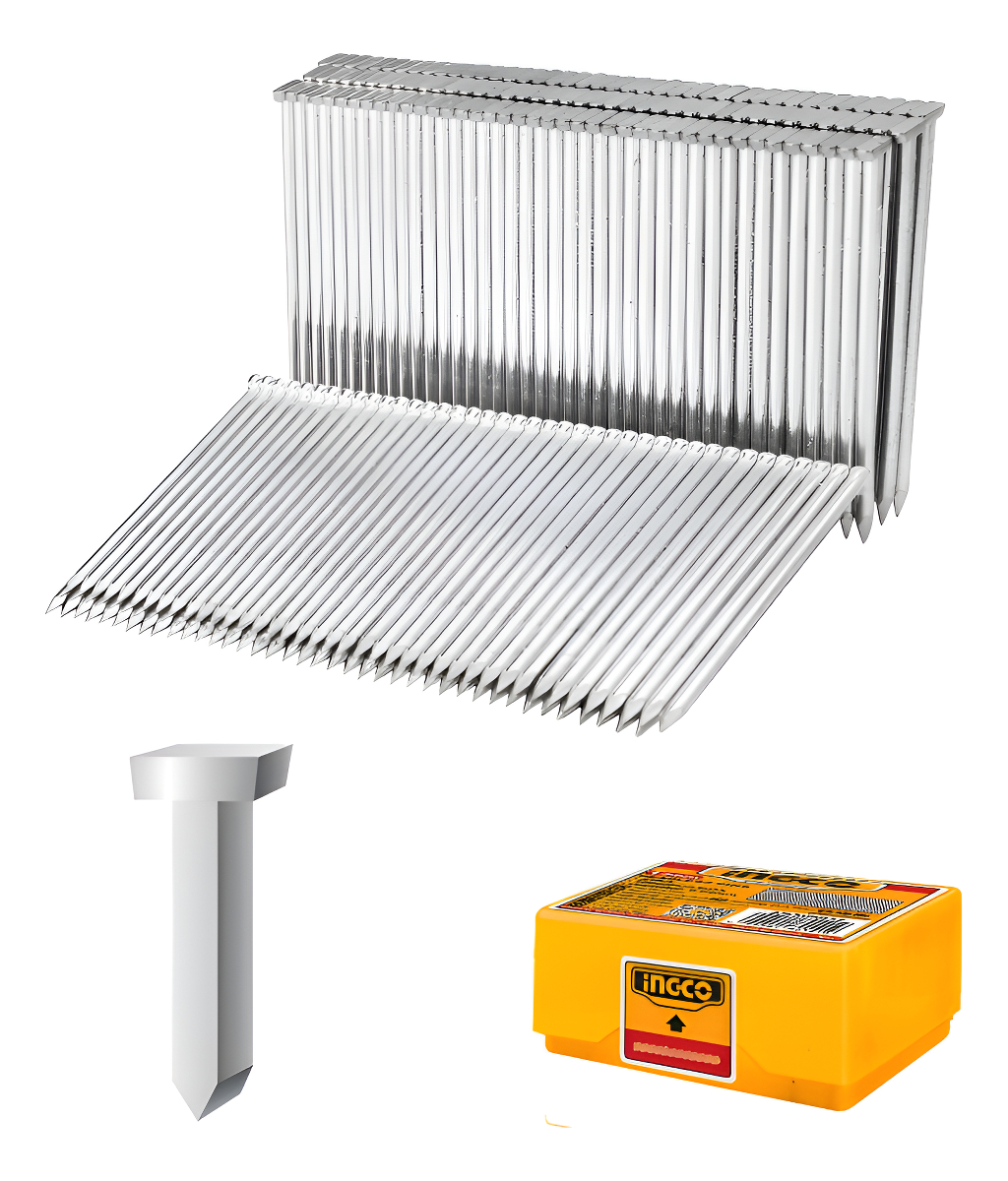 Clavos Concreto 32mm Ingco Ana01321 Para Clavadora Acn18641