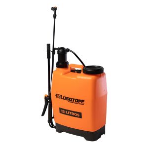 Pulverizador Fumigador Manual 12 Litros Lusqtoff F12l-8 Naranja