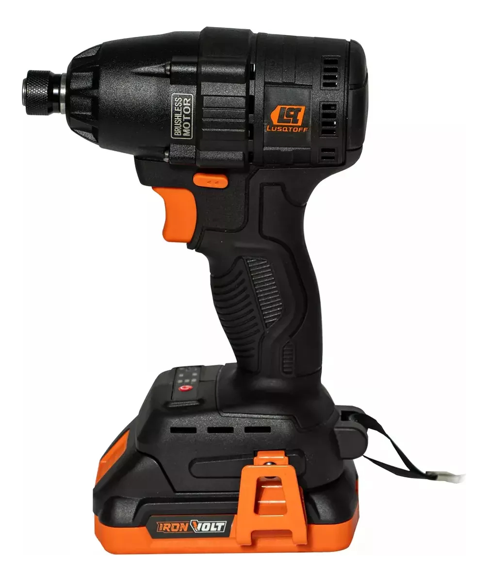 Llave De Impacto 750 Nm Lusqtoff 18v Sin Carbones Maletin - Imagen 5