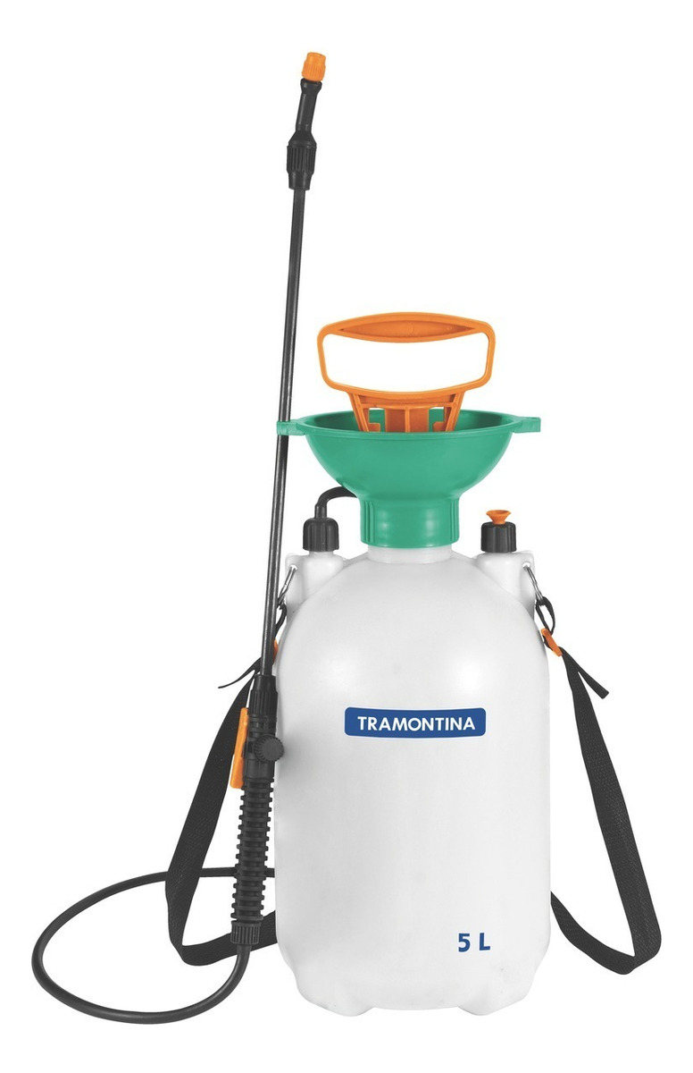 Fumigador Pulverizador Tramontina 5 Lts De Presión A Bomba