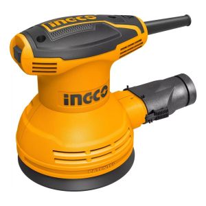 Lijadora Roto Orbital Industrial 5 320w Ingco Rs3208 + 5 Lijas Naranja 50 Hz/60 Hz