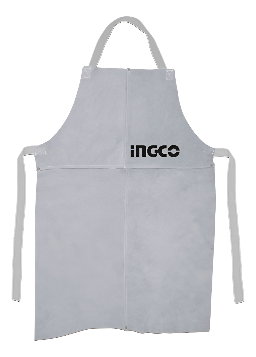 Delantal De Cuero 90x60cm Para Soldador Ingco Hgva01