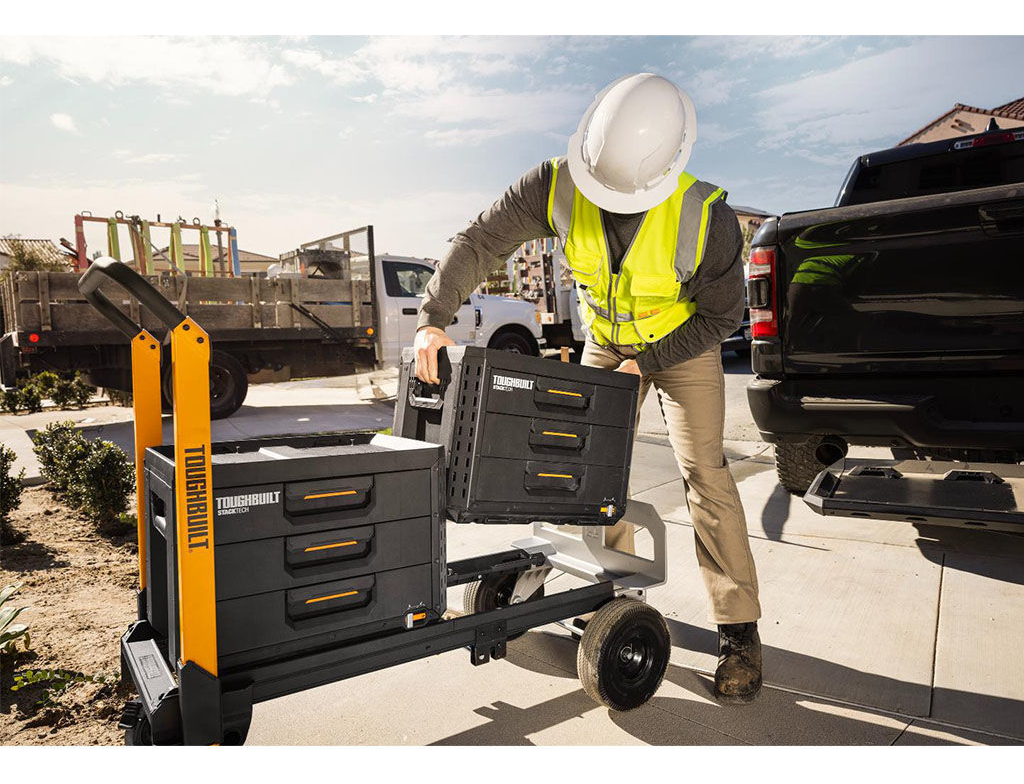 Cajón Con 3 Estantes Stacktech Tb-b1-d-70-3 Toughbuilt - Imagen 6