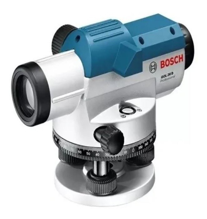Combo Nivel Óptico Bosch Gol26d 100mts + Regla 5mt + Tripode - Imagen 3