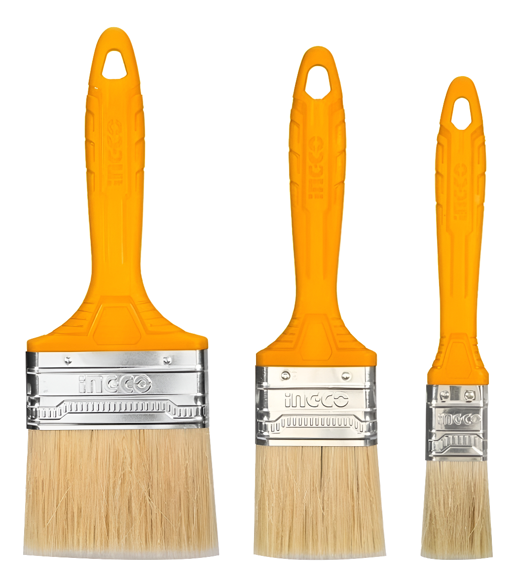 Set X3 Pinceles 1 2 3 Ingco Chptb7860301 - Imagen 2