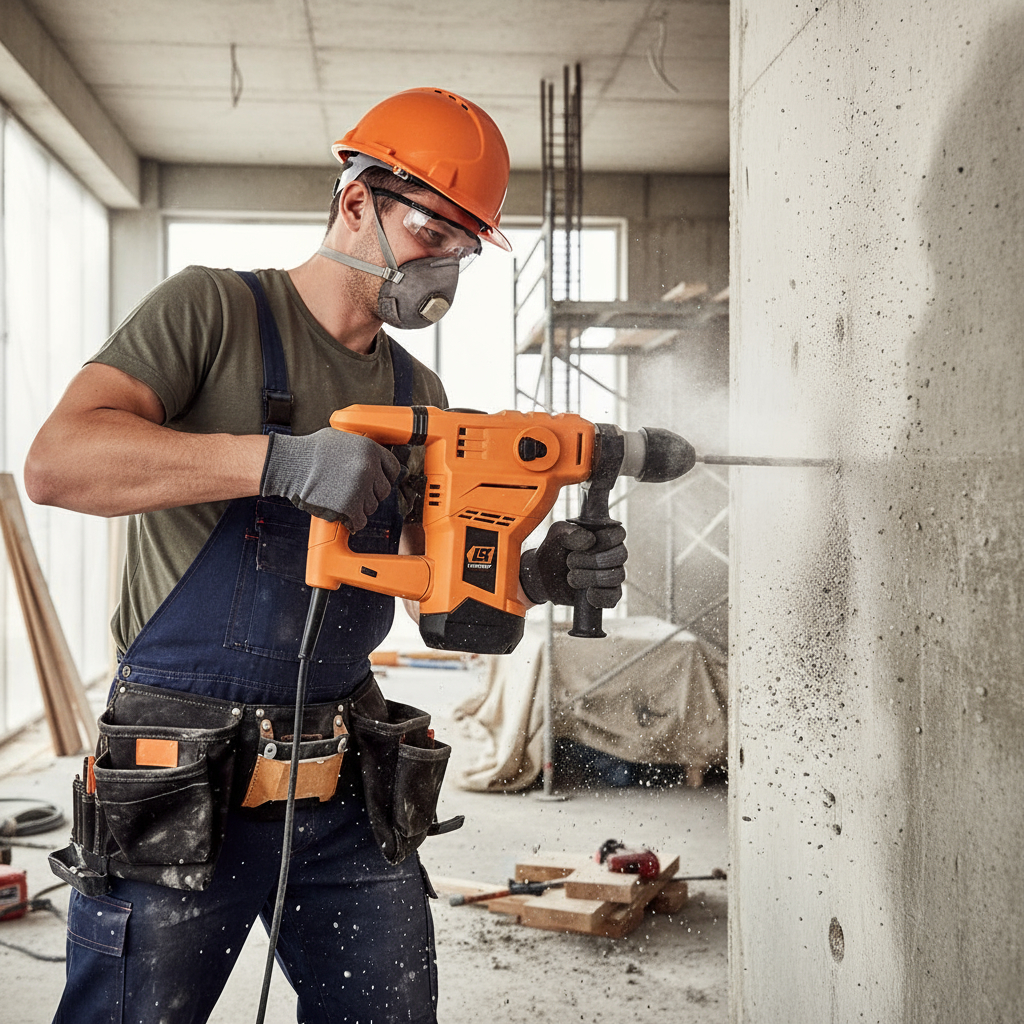 Rotomartillo Electroneumático Lüsqtoff Rml1500-8 - Imagen 3