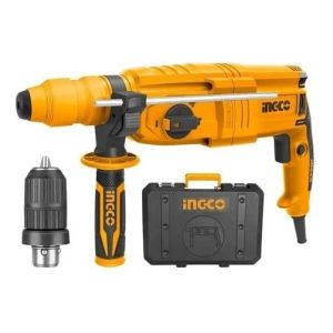 Rotomartillo Sds Plus 110/120v 800w Funcion Martillo Ingco Amarillo