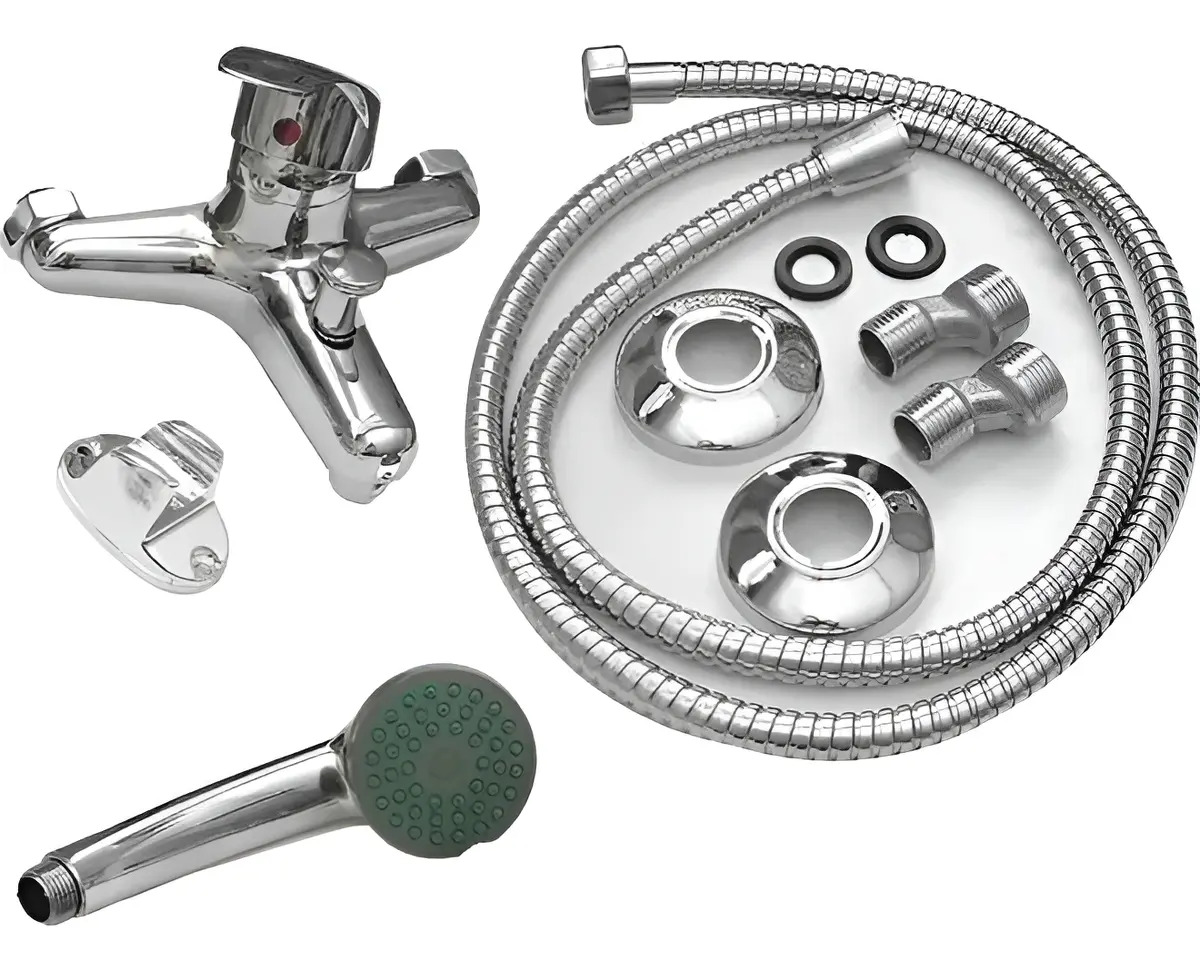 Grifería Completa Baño Monocomando Lavatorio Bidet Ducha Kir