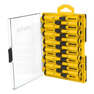 Juego De 15 Destornilladores Joyero Precision Pretul Jdej15