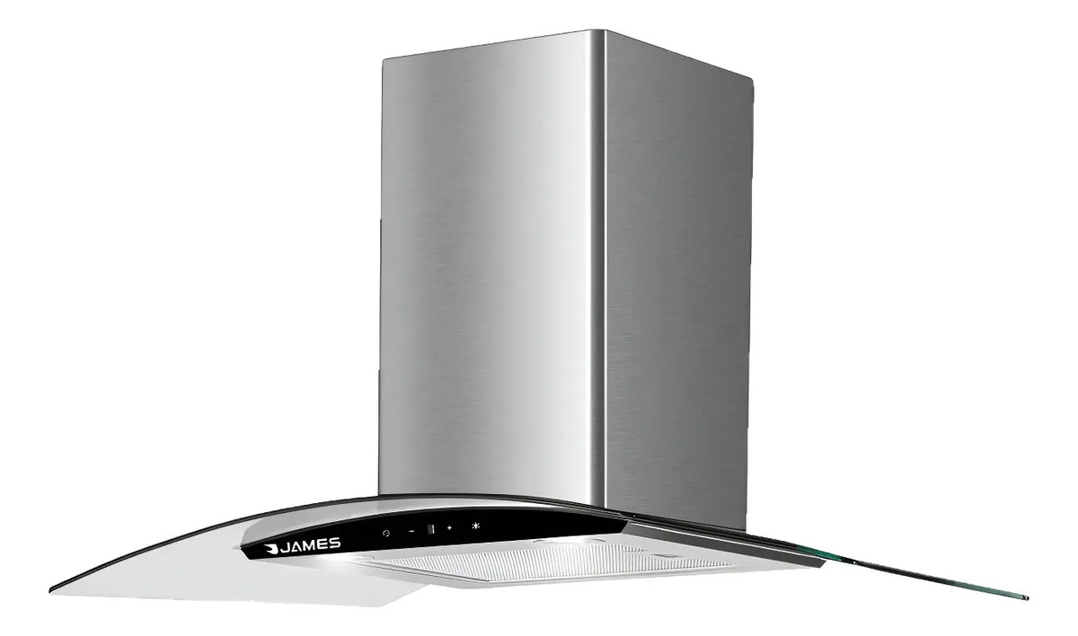 Campana James Curva 60cms Extractora 230w 3 Velocidades