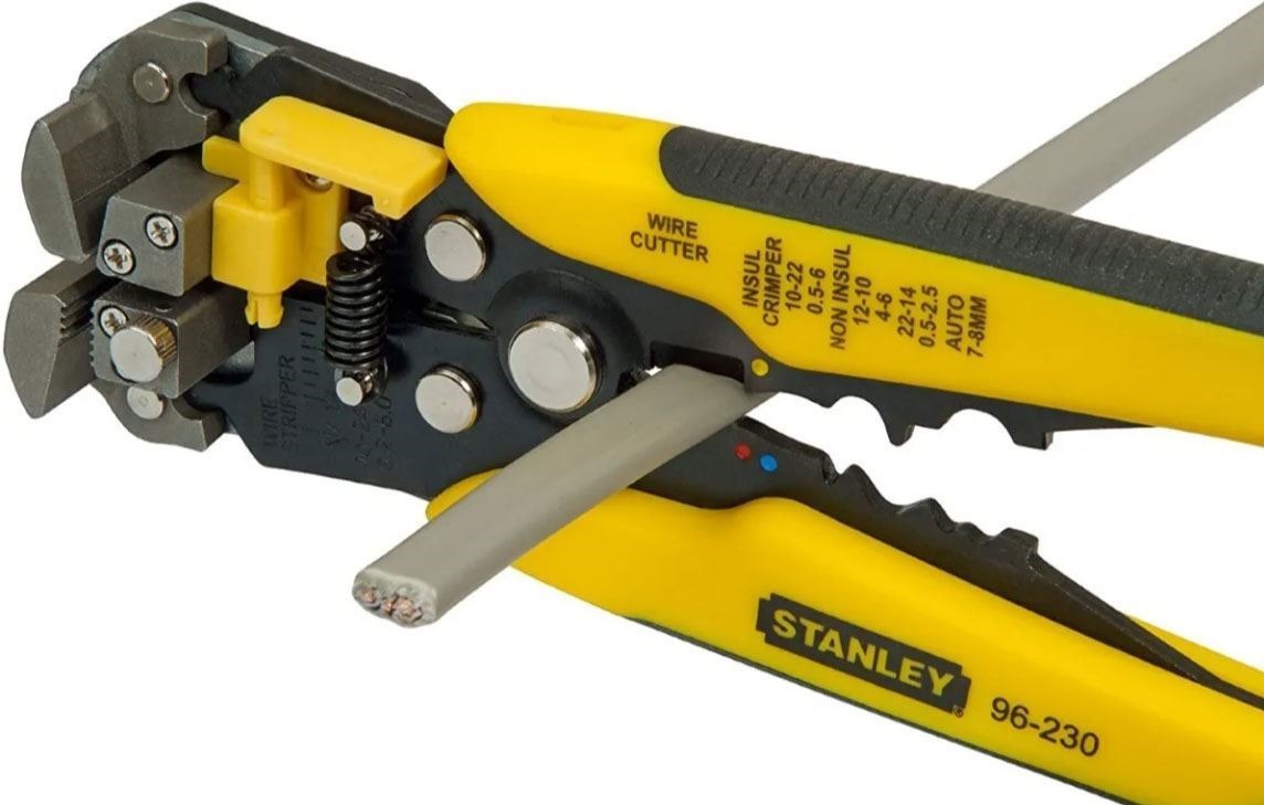 Alicate Pelacable Stanley Pro Auto-ajustable 8pLG - Imagen 3