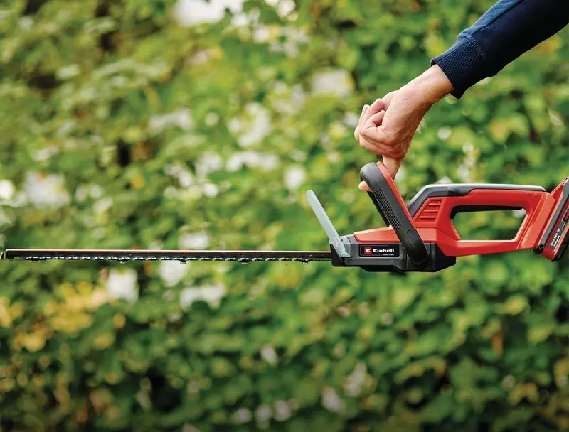 Corta Cerco Inalámbrico Einhell Gc-ch 18/40 Li Solo Rojo - Imagen 8
