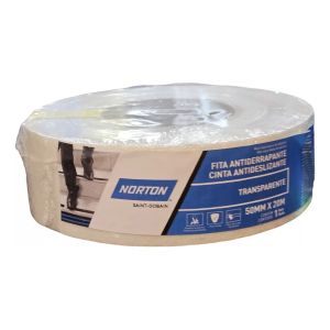 Rollo Cinta Antideslizante Transparente Norton 50mm X 20mts