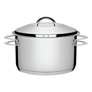 Cacerola Solar Deep Steel De Acero Con Tapa Tramontina 6.1