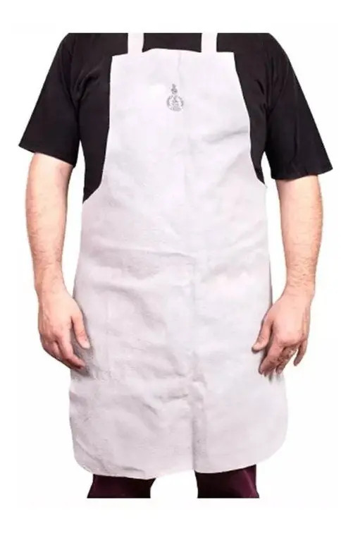 Delantal De Soldador Cuero Descarne Secur