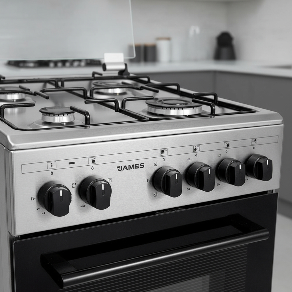 Cocina A Gas Grill James Modelo C 555 Tks Inoxidable - Imagen 3