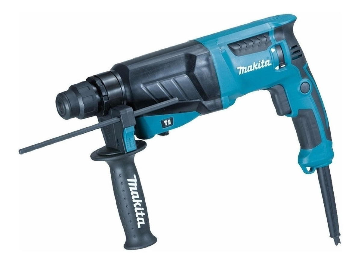 Rotomartillo Electroneumático Makita Hr2630j Turquesa Con 830w De Potencia - Imagen 2