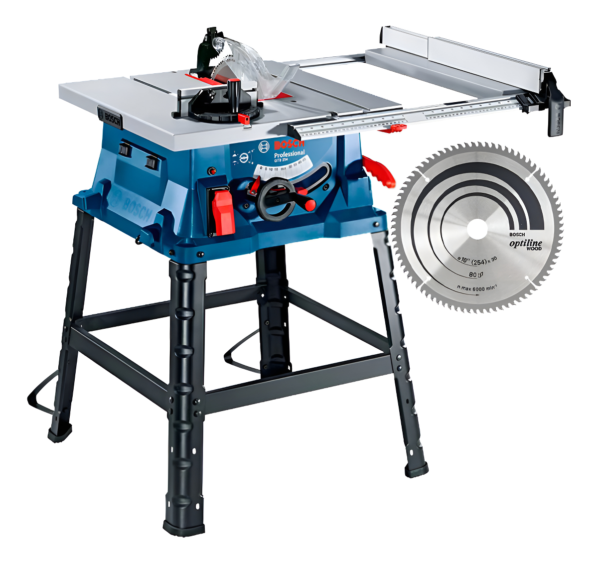 Sierra De Mesa Bosch Gts 254 Profesional 1800w 10