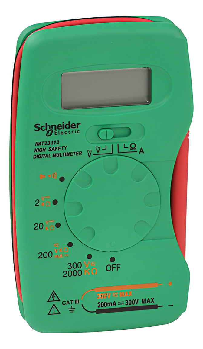 Multímetro Digital Compacto Cat3 300v