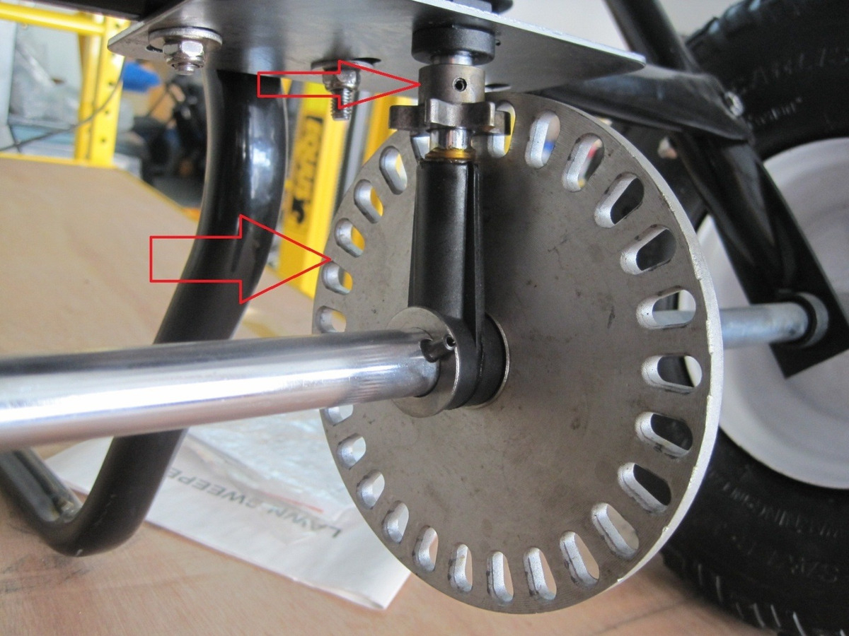 Piñon De Fertilizadora 125 Lb De Cuatriciclo Equus - Imagen 4