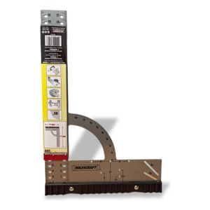 Escuadra De Precisión 300mm Carpintero Métrica Milescraft 84