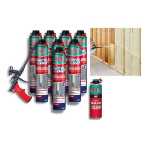 Poliuretano Proyectado Sin Compresor Kit Completo !!!!