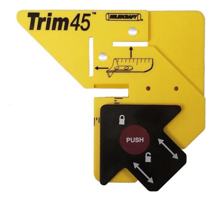 Trim 45 Inglete Soporte Medicion Moldura Ventana Milescraft