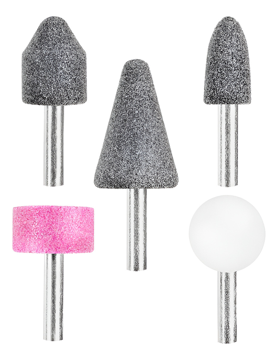 Set X5 Piedras Para Amoladora Recta Ingco Akb0502 - Imagen 2