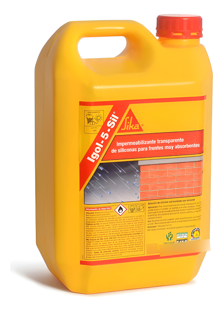 Impermeabilizante Hidrorepelente Igol-5-sil Sika 5lt