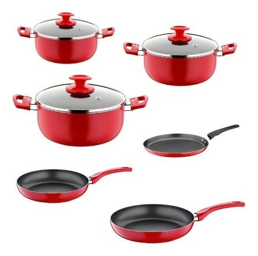 Batería De Cocina 9 Piezas - Papilla