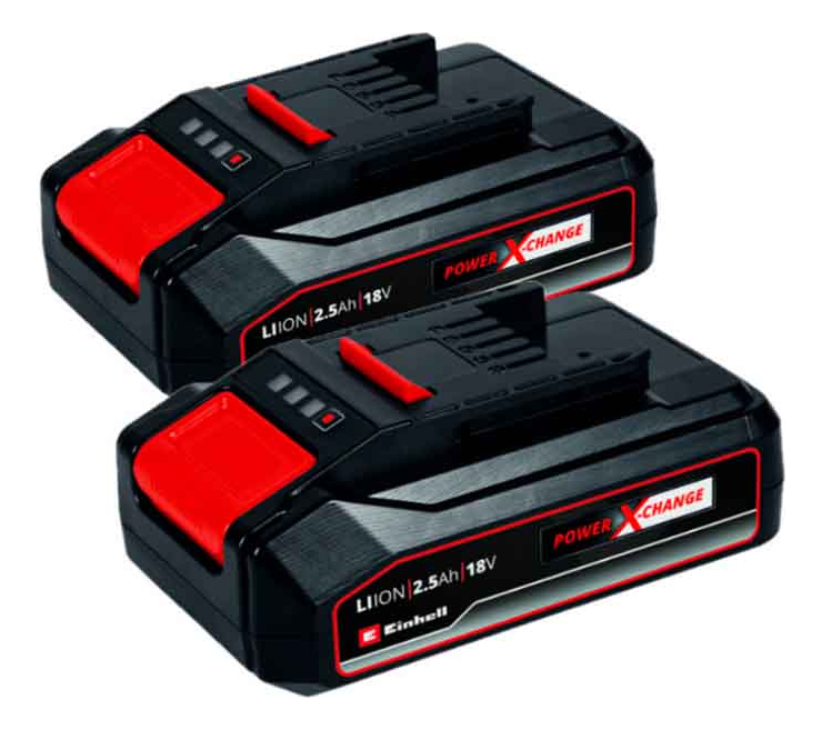 Batería 18v 2x2.5ah Twin Pack Power-x-change De Iones De Lit