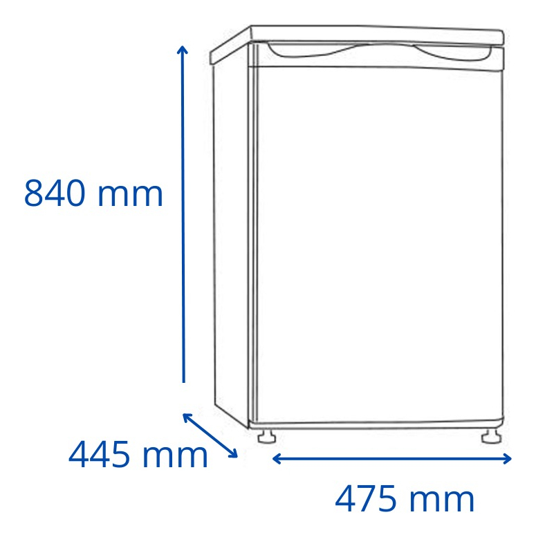 Heladera Frigobar Blanco 91l James Jn-90k - Imagen 3