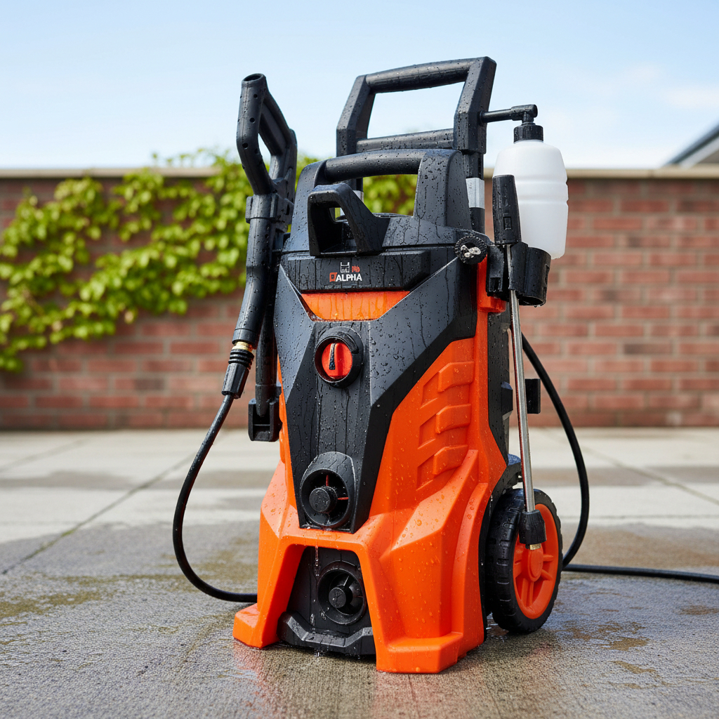 Hidrolavadora Industrial Alpha 2350w Inducción Refrig Agua