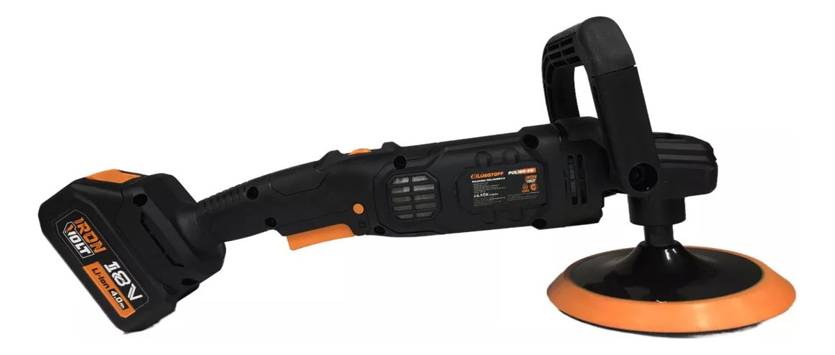 Lustralijadora Pulidora Inalambrica 2 Bateria 4ah Lusqtoff - Imagen 5
