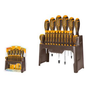 Juego Destornilladores 18 Piezas Ingco Hksd1828