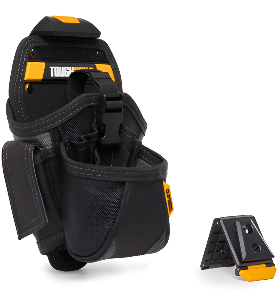 Cartuchera Taladro 15 Bolsillos Clip Tb-ct-20-lx Toughbuilt Negro