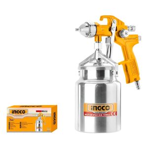 Pistola De Pintar De Alta Con Tanque 1000cc Ingco Asg2101