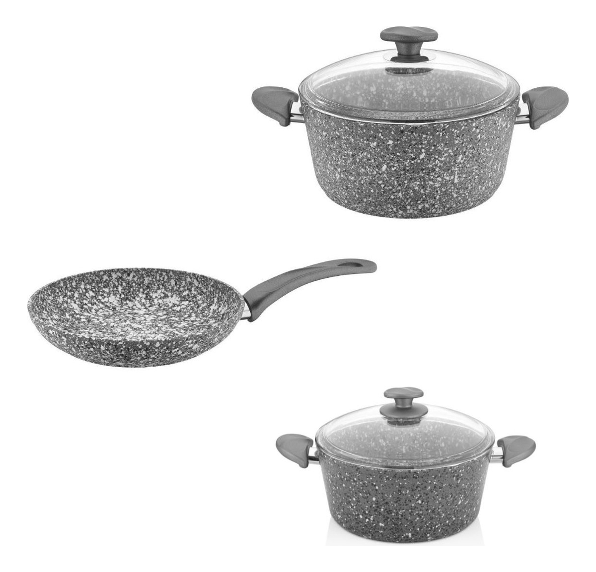 Set Batería Ollas Granito 5 Piezas - Papilla - Imagen 5