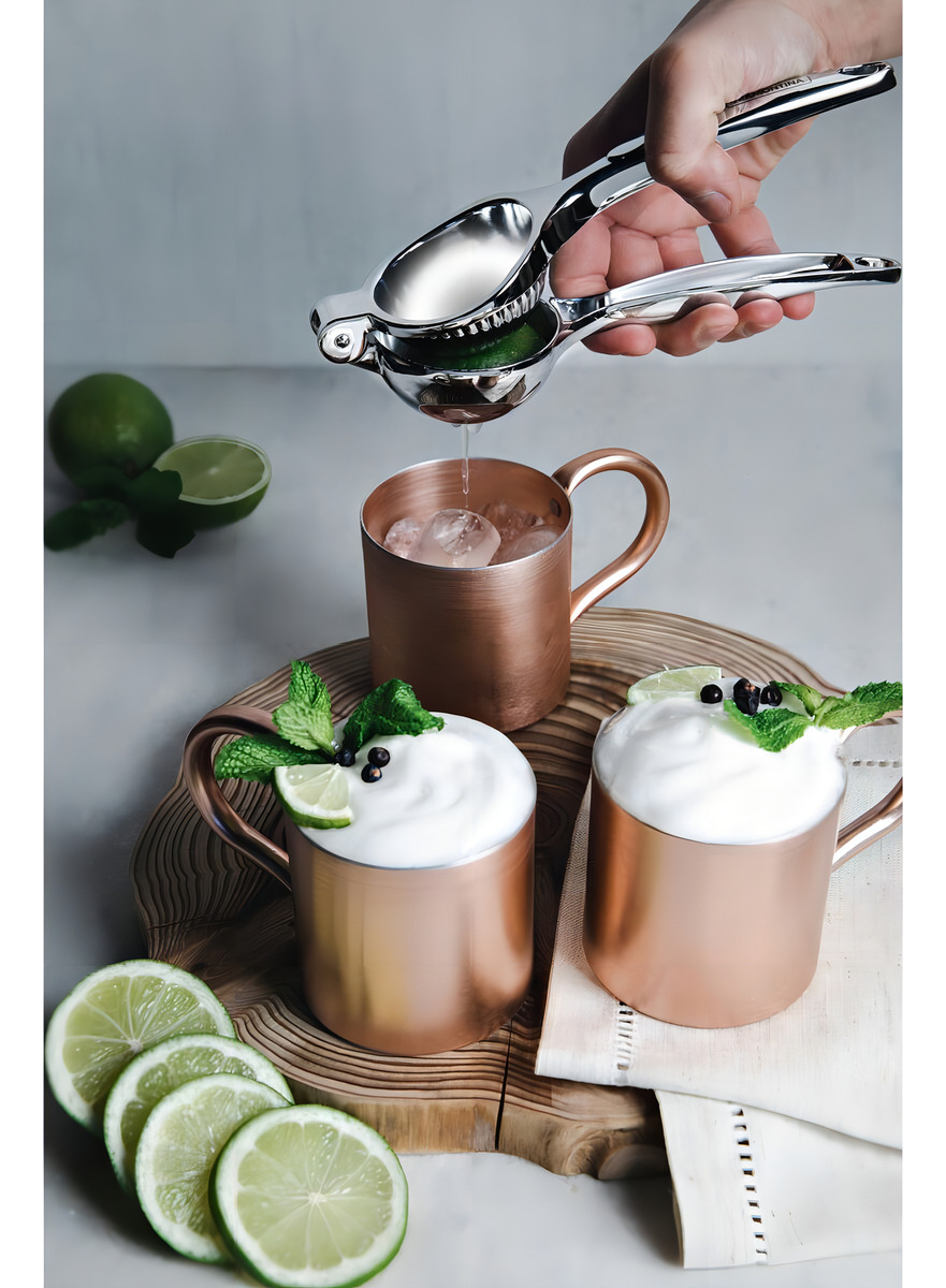 Exprimidor Manual De Limones Tramontina De Acero Inoxidable - Imagen 4