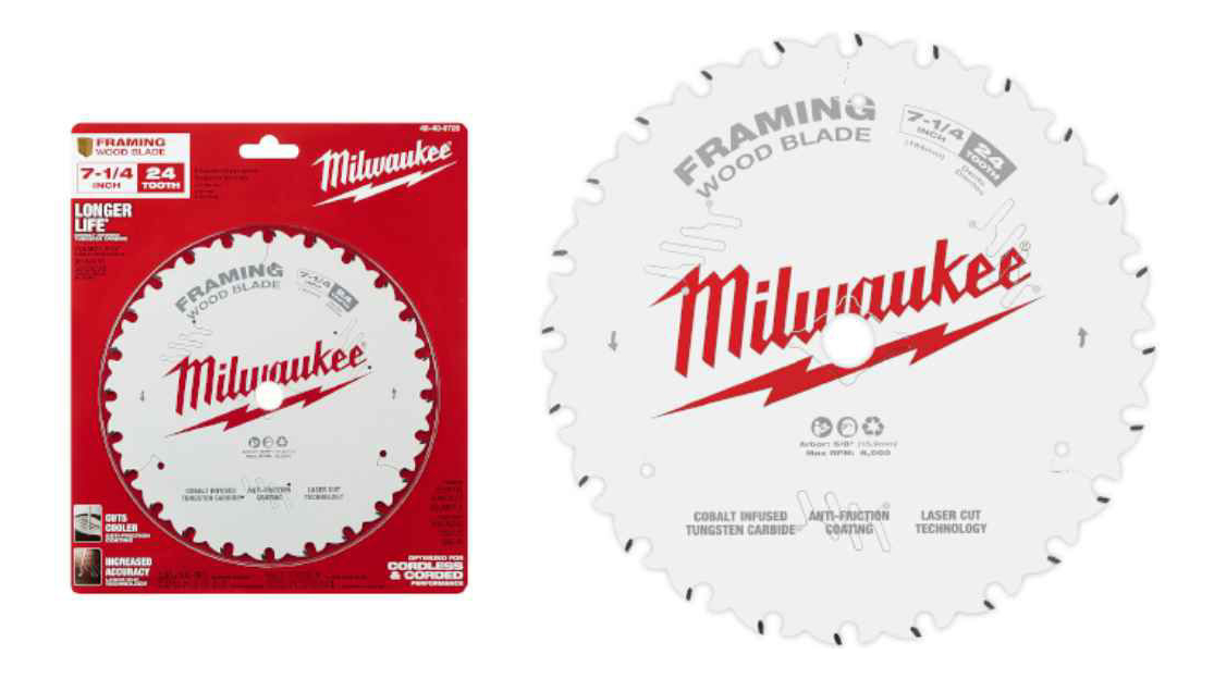 Hoja Sierra Circular 7.1/4'' P/madera 24d Framing 48-40-0720