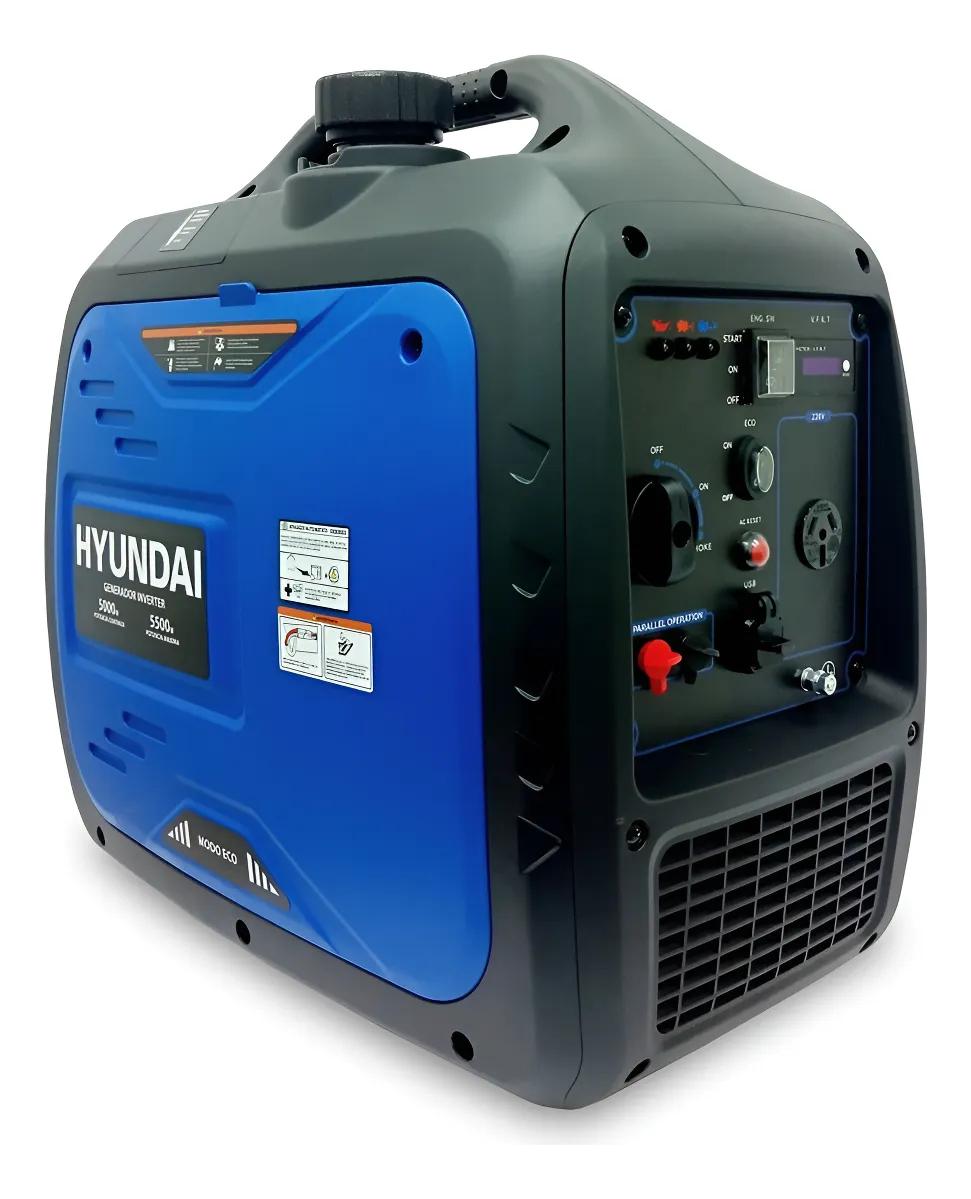 Generador Inverter Insonorizado Hyundai Hig4500 5500w