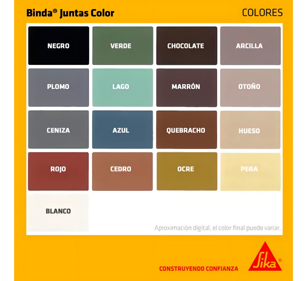 Pastina Binda Juntas Sika Color Blanco Cerámicas X 1 Kg - Imagen 2